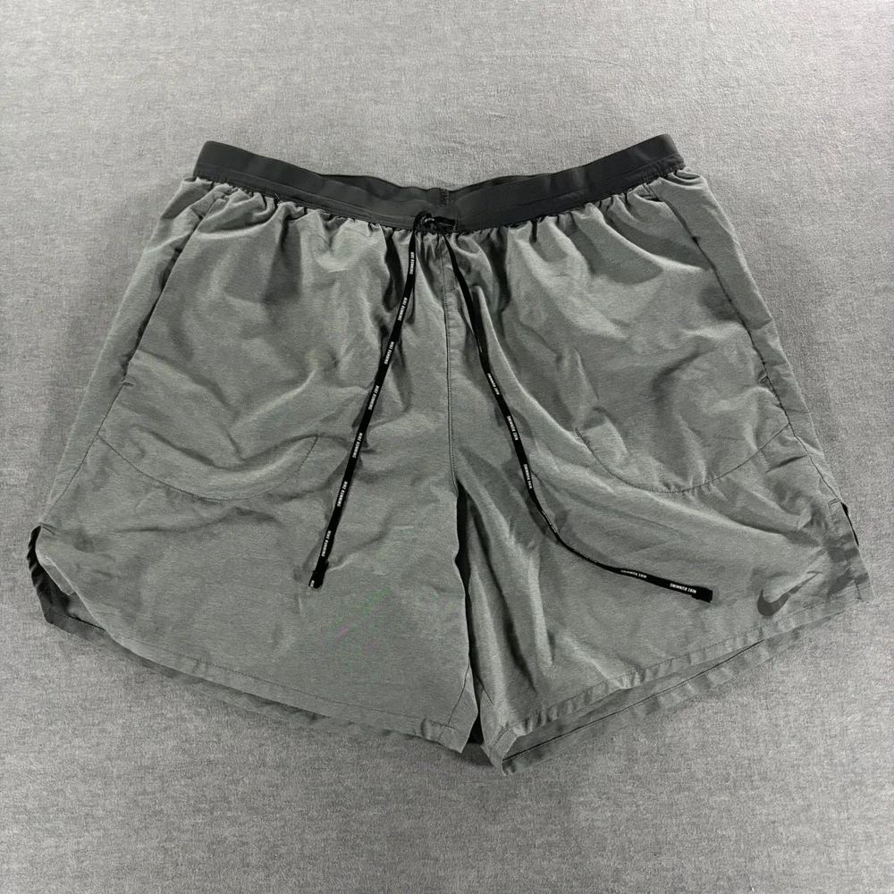 Nike Running Dri-FIT Shorts Mens XL Gray Athletic Training Gym BV4852-084
